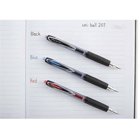 Uni Ball Retractable Gel Medium Pen Point Mm Pen Point Size