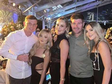 Liverpool legend Steven Gerrard celebrated his adorable daughter Lilly ...