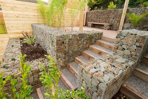 Des Jardins Sublim S Par Les Gabions Gabion Maroc