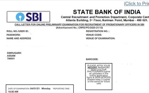 Sbi Po Admit Card 2024 Prelims And Mains Call Letter Link