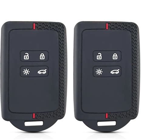 Xumann 2 Pcs Key Card Case For Renault Arkana Captur Trafic Clio Grand