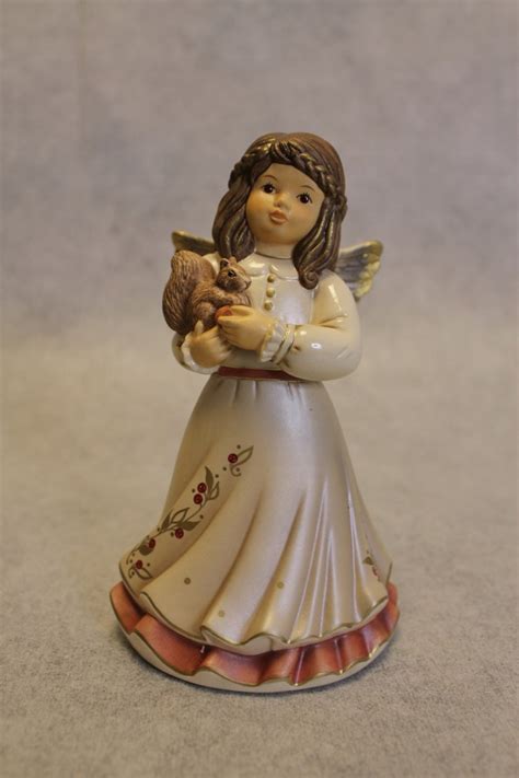 Goebel Duża Porcelanowa Figurka Aniołek Anioł 12909038485 oficjalne