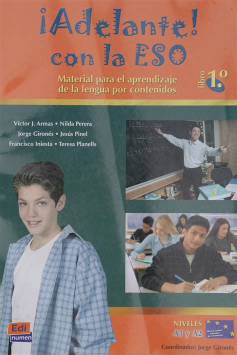 Adelante Con La ESO Niveles A1 Y A2 1º ESO Libro 1 Adelante