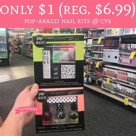 HOT Only Regular Pop Arazzi Nail Kits CVS Deal Hunting Babe