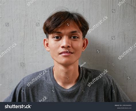 Portrait Young Asian Man Face Closeup Stock Photo 2082064993 Shutterstock