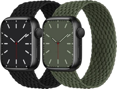 Solo Loop Geflochtenes Armband Kompatibel Mit Apple Watch 38mm 40mm