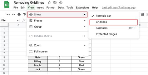 How To Remove Gridlines In Google Sheets Easiest Way In