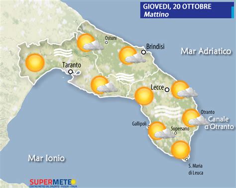 Il Tempo Oggi 20 Ottobre Mesagnesera It