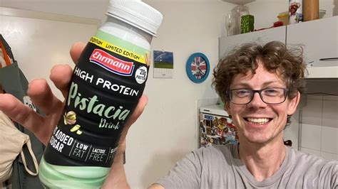 Ehrmann High Protein Pistachio Drink Mit Pistazien Geschmack Im Test