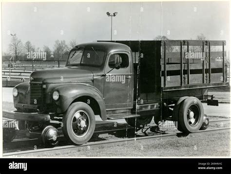 Truck used by rail Stock Photo - Alamy