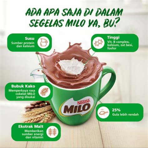 Jual Nestle Milo Activ Go 790gr Milo 3 In 1 Kemasan 990gr Shopee