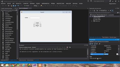 Creando Un Formulario En Visual Studio YouTube