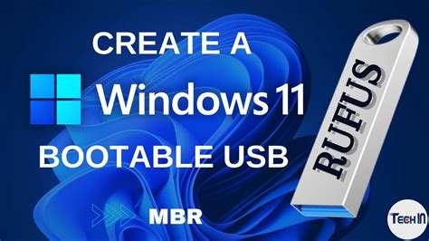 How To Create Windows 11 Bootable Usb Rufus Mbr Step By Step 2022 Youtube