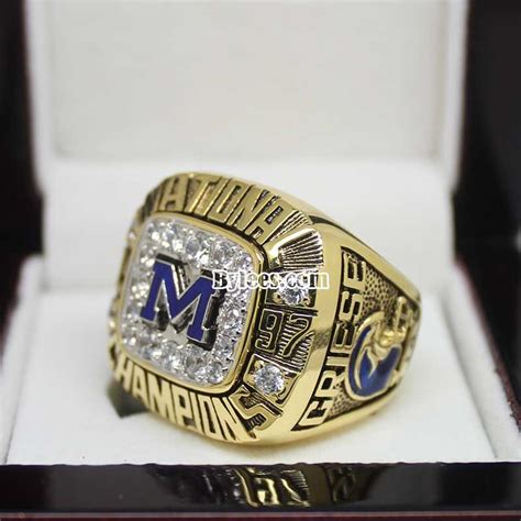 1997 Michigan Wolverines Football National Champions Ring – Best ...