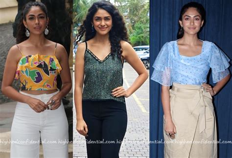 Mrunal Thakur At Batla House Promotions-2 - High Heel Confidential