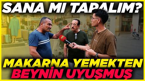 SİMİT YİYİP TAYYİP DİYOSUN NASIL BİR BEYİN VAR SENDE Öfkeli