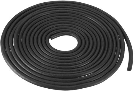 Uxcell Foam Rubber Seal Weather Strip 3mm Diameter 3 Meters Long Black