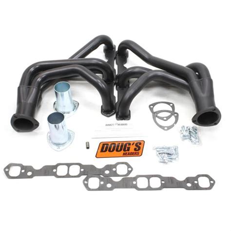 Doug S Headers D B Full Length Header In Sbc Blk