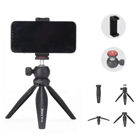 Jmary Mt Mini Portable Degree Ball Head Selfie Stick Folding