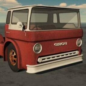 Форд грузовик 3D модели для бесплатного скачивания - Open3dModel