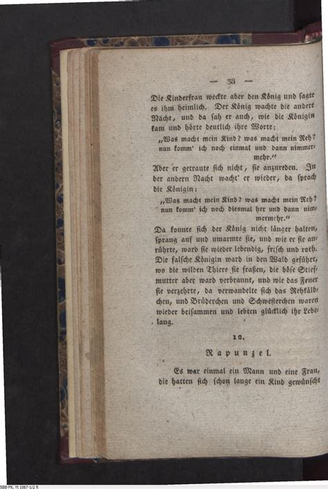 Deutsches Textarchiv Grimm Jacob Grimm Wilhelm Kinder Und Haus