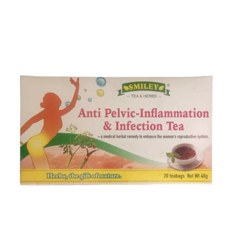 Smiley Anti Pelvic Inflammation And Infection Herbal Tea 20 Teabags 40g