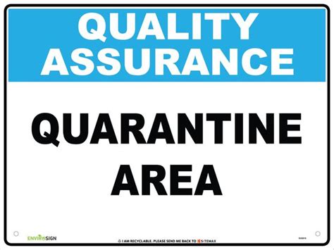 QA Quarantine Area | Sitemax