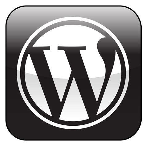 Wordpress Icon Vector 383481 Free Icons Library