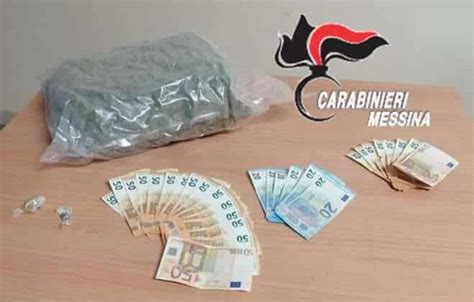 Messina Arrestato Giovane Pusher Senza Patente E Con Oltre 1 7 Kg Di