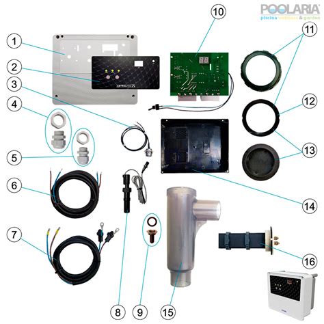 Recambios Clorador Salino Astralpool Energy Sel Poolaria