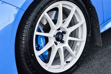 Ford Focus Rs Mk3 Blue Oz Sparco Assetto Gara Wheel Wheel Front