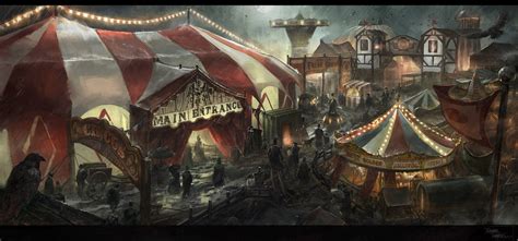 On Deviantart Creepy Circus Creepy Carnival Haunted