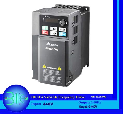 Delta Variable Frequency Drive Vfd Ms Series Model