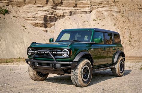 Eruption Green Paint Option Set For 2022 Bronco