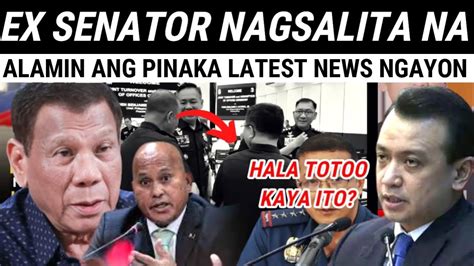 Breaking News Pinasok Na Ng Icc Ex Pres Duterte Sen Bato Nagsalita