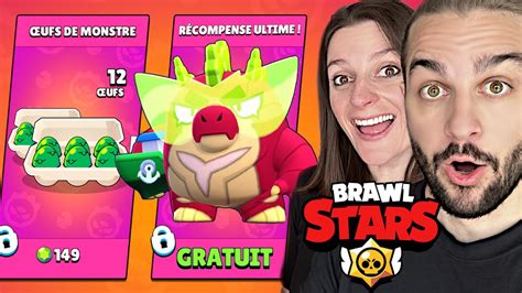 ON ACHÈTE TOUS LES OEUFS GODZILLA SUR BRAWL STARS YouTube