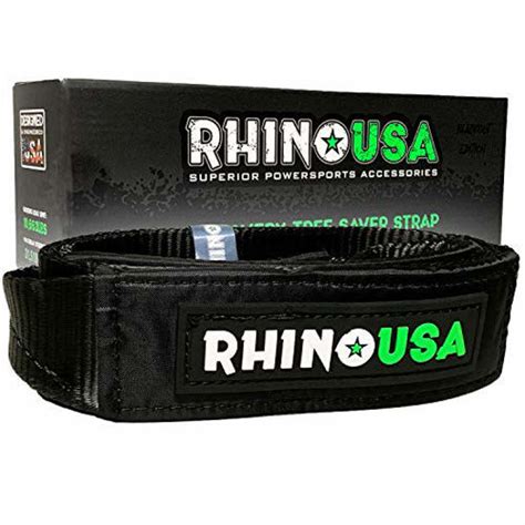 GetUSCart Rhino USA Tree Saver Winch Strap 3 Inch X 8 Foot Lab