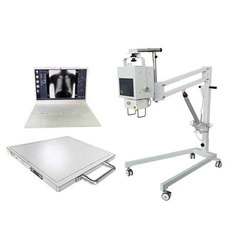 5kw Medical Mobile Digital Radiography X Ray Portable Dr X Ray Machine