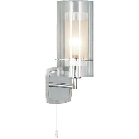 Searchlight Lighting Duo Single Light Switched Wall Fitting