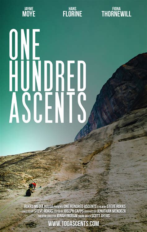 One Hundred Ascents 2017 MNTNFILM Watch Free