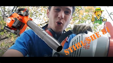 TUTO aspiro souffleur électrique SHE 81 STIHL YouTube