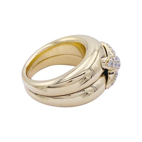 Bague Chaumet Liens Or Jaune Et Diamants