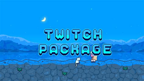 Cute Full Twitch Package 8bit Pixel Art Animated Offline Etsy UK