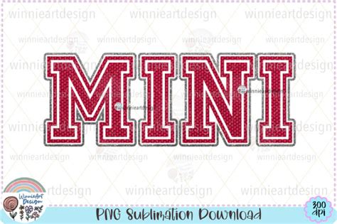 Mini Christmas Sublimation Graphic By Winnieartdesign Creative Fabrica