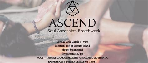 Ascend Soul Ascension Breathwork Mt Maunganui Eventfinda