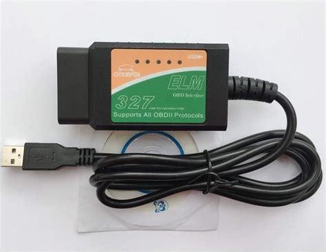 ELM327 OBD Tool ELM 327 USB OBDII Escáner de Diagnóstico ELM327