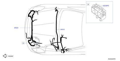 Nissan Altima Engine Wiring Harness Zn A Genuine Nissan