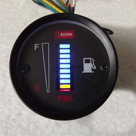 Medidor De Gasolina Combustível Led Carro Lanchas Universal R 120 00