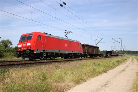 DB Cargo 185 207 8 Güterzug Waghäusel DB Cargo 185 207 8 Flickr