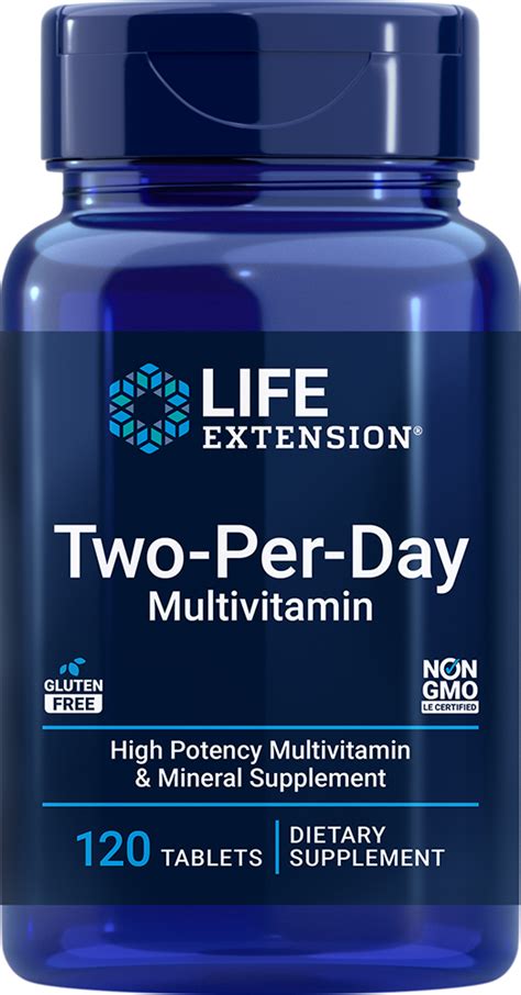 Two-Per-Day Tablets, 120 tablets - Life Extension